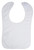 White Terry Bib with White Trim