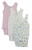 Rib Knit Variety Sleeveless Tank Top Onezie 3-Pack
