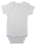 White Interlock Short Sleeve Onezies