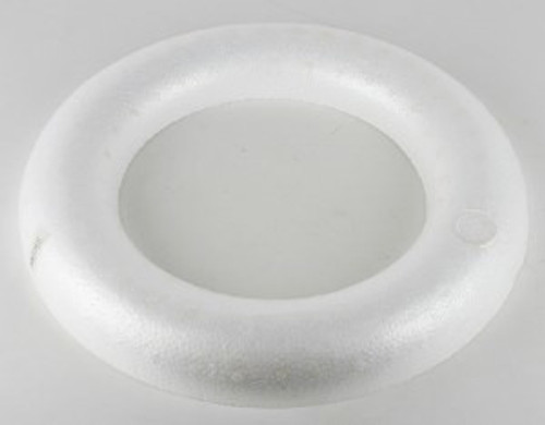 12cm polystyrene wreath half (flat back) 12cm polystyrene wreath half (flat back)