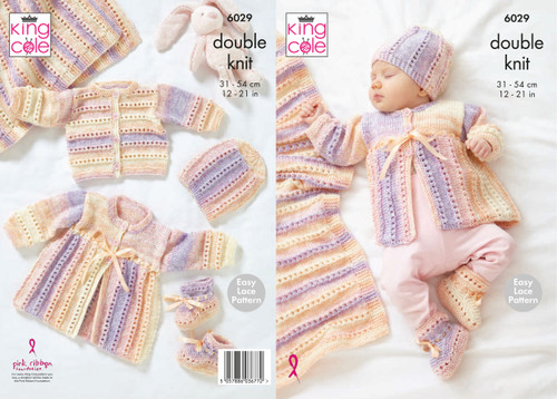 King Cole 6029 Cutie Pie DK Pattern King Cole 6029 Cutie Pie DK Pattern