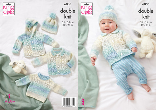 King Cole 6033 Cutie Pie DK Pattern King Cole 6033 Cutie Pie DK Pattern