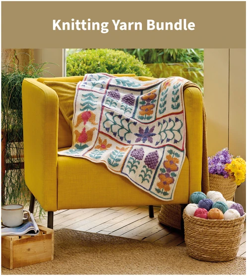 WYS Springtime Blanket Knitting Bundle