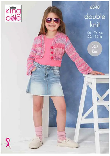 King Cole Pattern 6348 Front