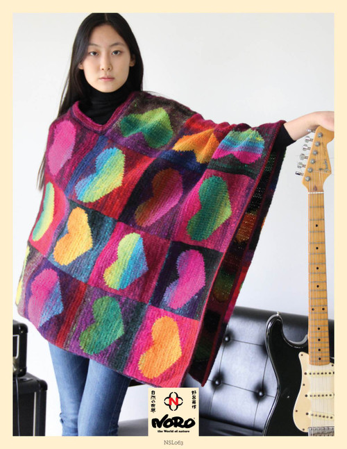 Noro Heart Poncho
