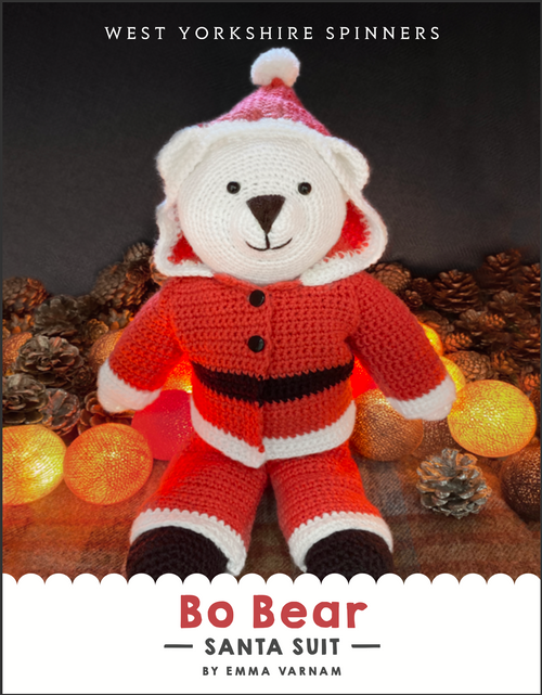 WYS Bo Bear Santa Suit Pattern