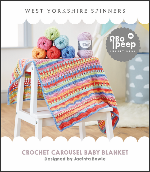 WYS Bo Peep Crochet Carousel Baby Blanket pdf