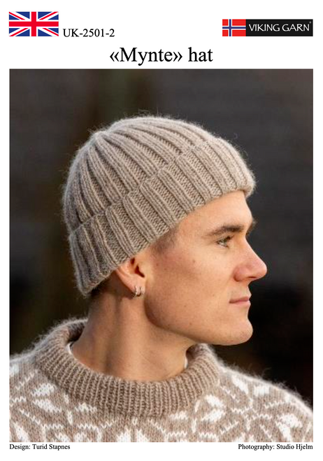 Viking Wool Mynte Hat 2 Pattern pdf