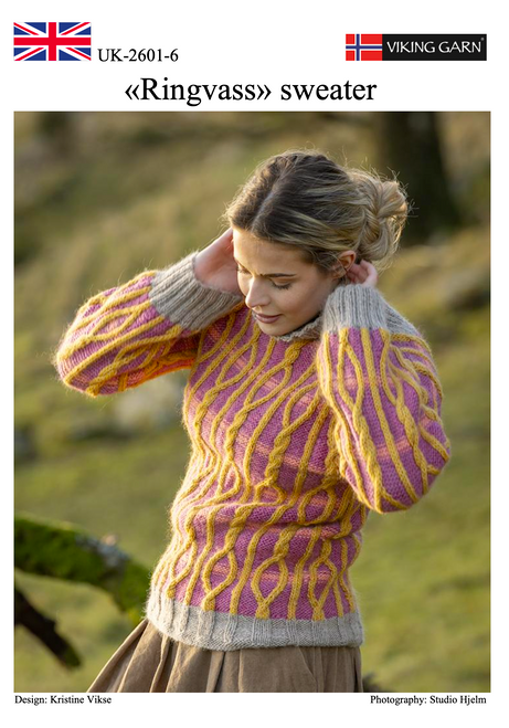 Viking Wool Ringvass Sweater Pattern 2601-6 pdf