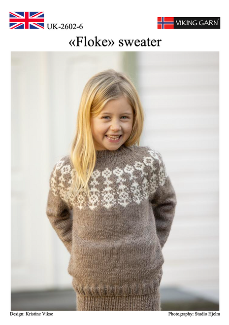 Viking Wool Floke Children's Sweater 2602-6 pdf