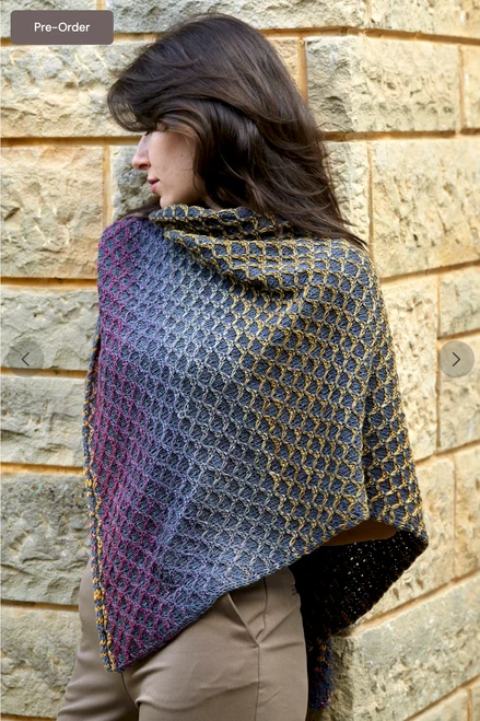 Astarpa Shawl Kit Core 1058 and Echoes 1530