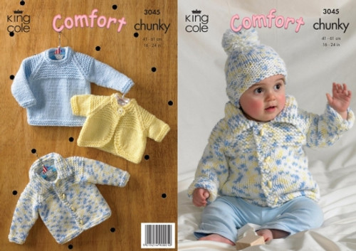 Chunky knit cardigan pattern baby