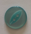 12mm Teal Fish Eye Button