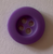 18mm round purple button
