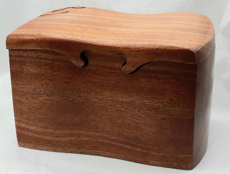 Puzzle Box with Tray made of Honduran Mahogany w.11