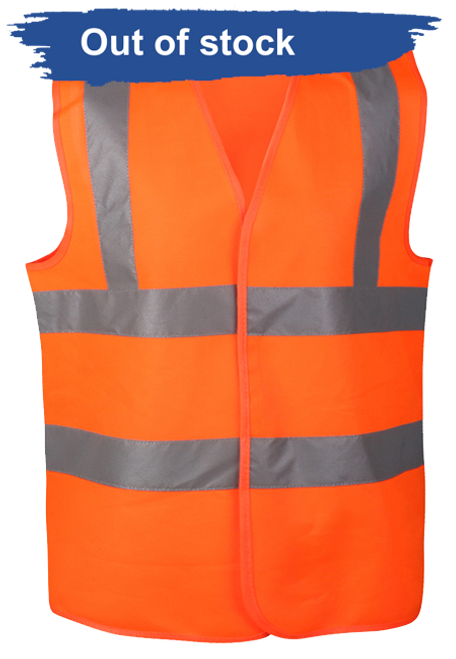Body Protection PPE Hi Vis Vest Orange