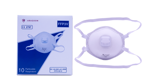 P3 Valved Face Mask N99 Respiratory Protection