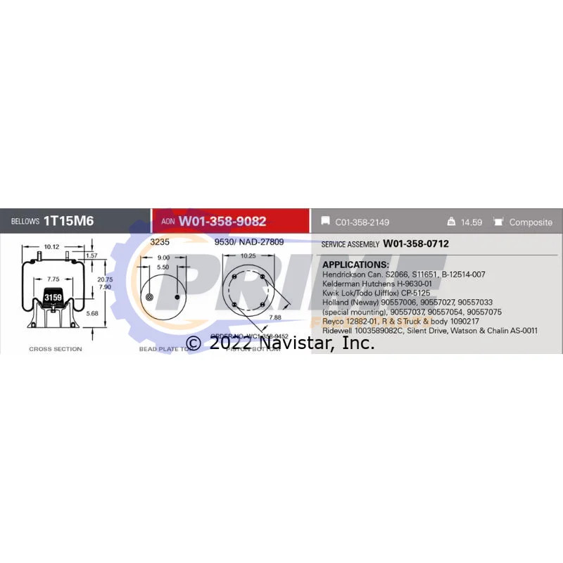 Prime Fleet Parts image for FLTA1R12092