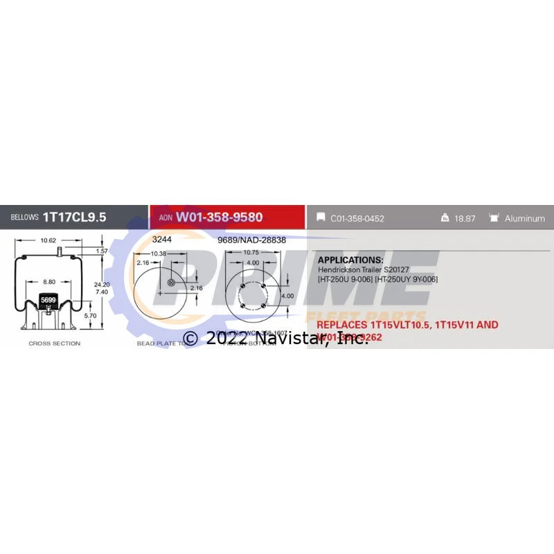 Prime Fleet Parts image for FLTA1R13118