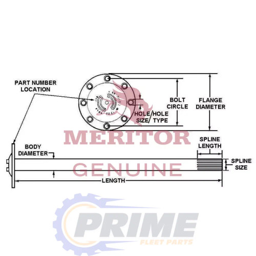 Prime Fleet Parts image for 3202Y9125