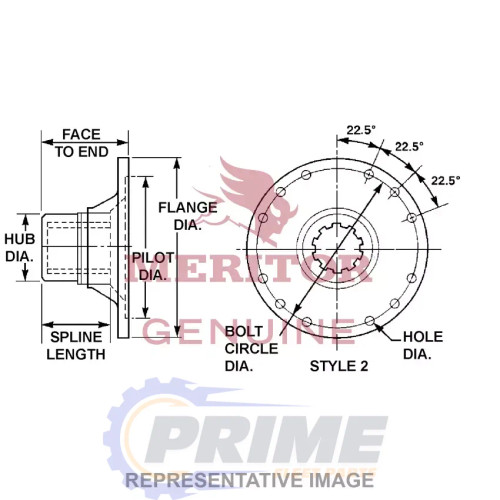 Prime Fleet Parts image for 5WCS3845A4