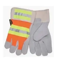 571.G2003 | Gloves, Leather Palm Reflective
