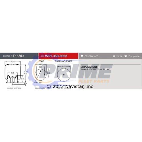 Prime Fleet Parts image for FLTA1R12568