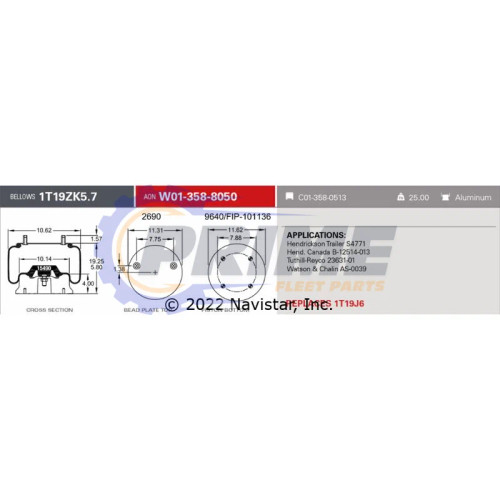 Prime Fleet Parts image for FLTA1R14039