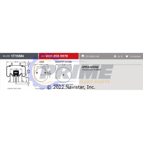 Prime Fleet Parts image for FLTA1R9978