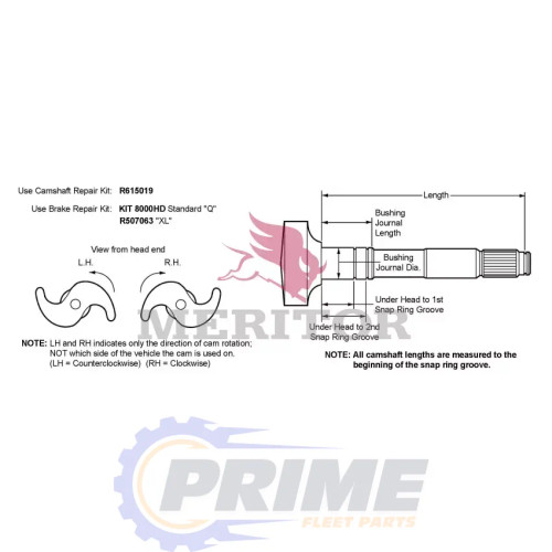 Prime Fleet Parts image for R607195