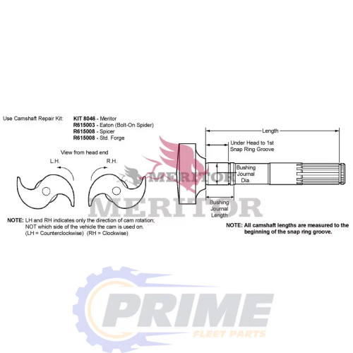 Prime Fleet Parts image for R607043