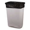 Linear Low Density Can Liners With Accufit Sizing, 32 Gal, 1.3 Mil, 33" x 44", Black, 20 Bags/Roll, 5 Rolls/Carton