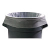 Linear Low Density Can Liners With Accufit Sizing, 55 Gal, 0.9 Mil, 40" X 53", Clear, 50/Box