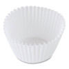 Fluted Bake Cups, 2.25" Diameter x 1.88" h, White, Paper, 500/Pack, 20 Packs/Carton