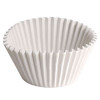 Fluted Bake Cups, 2.25" Diameter x 1.88" h, White, Paper, 500/Pack, 20 Packs/Carton