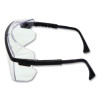 Astrospec Otg 3001 Eyewear S2500C, Black Half Frame Otg, Clear Single Lens