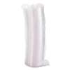 Plastic Lids For Foam Cups, Bowls And Containers, Flat, Not Vented, Fits 6 Oz To 32 Oz, Clear, 100/Sleeve, 10 Sleeves/Carton