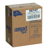Compact Quad Vertical Four-Roll Coreless Tissue Dispenser, 12.06 x 8 x 14.44, White