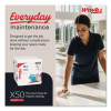 X50 Cloths, 1/4 Fold, 12.5 x 10, White, 26/Pack, 32 Packs/Carton