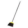 Jumbo Smooth Sweep Angled Broom, 46" Length, Black/Yellow
