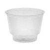 Earthchoice Recycled Clear Plastic Sundae Dish, 8 Oz, 4" Diameter x 3" h, Clear, 60/Bag, 15 Bags/Carton