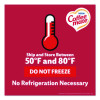 Liquid Coffee Creamer, Peppermint Mocha, 0.38 Oz Mini Cups, 50/Box, 4 Boxes/Carton