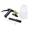 Foaming Gun, 16 Oz, Translucent White/Black
