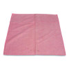 Premium Weight Microfiber Dry Cloths, 16 X 16, Pink, 12/Pack
