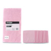 Premium Weight Microfiber Dry Cloths, 16 X 16, Pink, 12/Pack