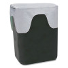 Super Value Pack Can Liners, 8 Gal, 0.6 Mil, 22" x 24", White, 130/Box