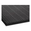 Ribbed Vinyl Anti-Fatigue Mat, Rectangular, Black Ribbed Surface, 36" x 12 Ft