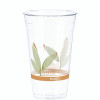 Bare Eco-Forward Rpet Cold Cups, 24 Oz, Plastic, Clear/Green/Orange, 50/Pack, 12 Packs/Carton
