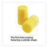 E-A-Rclassic Plus Earplugs, 33 Db Nrr, Large, Yellow Cylindrical Plugs, 200 Pairs/Box