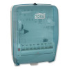 Washstation Dispenser, 12.56 x 10.57 x 18.09, Aqua/White